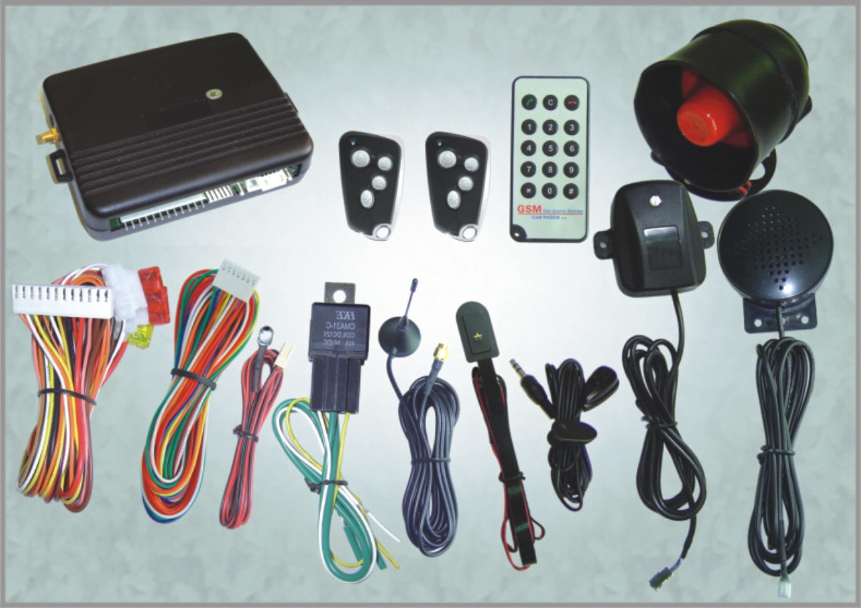 GSM car alarm system