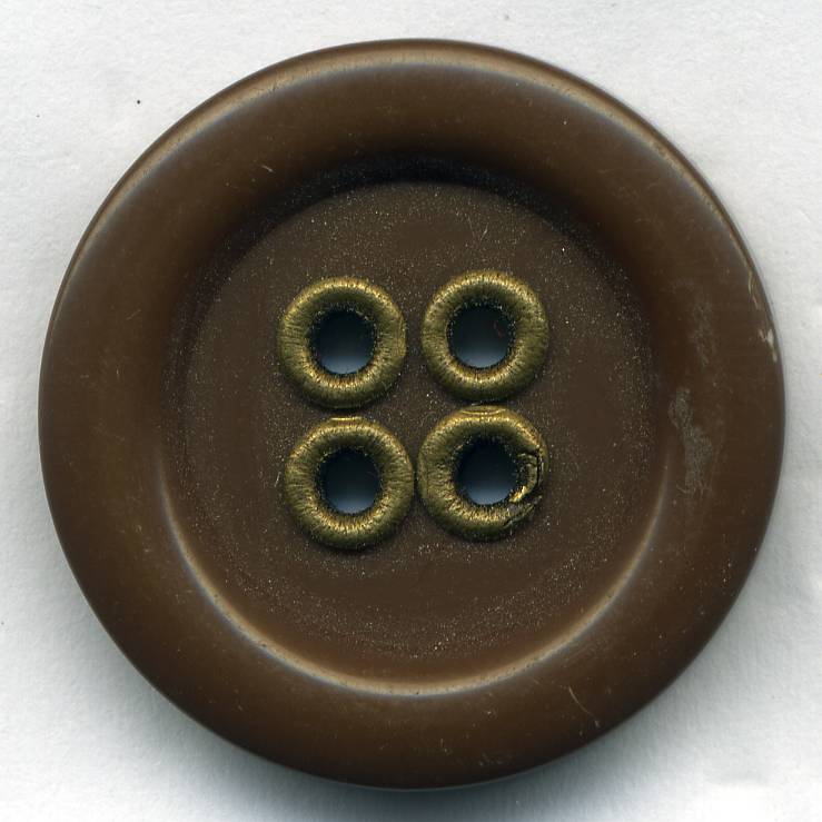 Polyester Button with eyelets