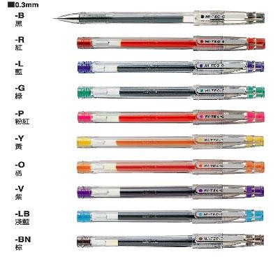 Pilot #Hi-Tec-C 超幼咀啫喱筆