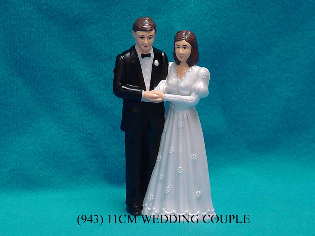 (11 cm wedding couple) wedding cake decoration