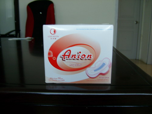 Negative Ion Sanitary napkins