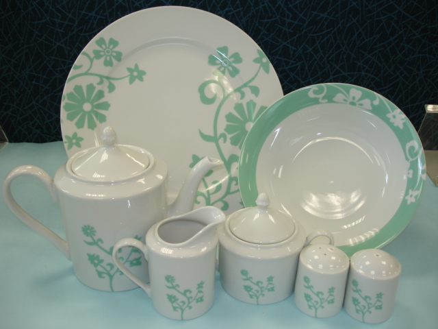 Decal Dinnerware Set