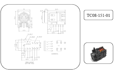 Din Sockets Din連接器