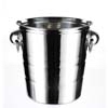 Stainless steel ice bucket