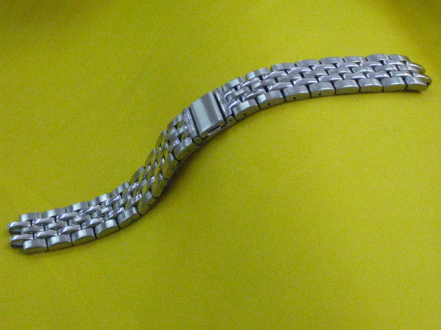 Semi-solid stainless Steel Watch Band