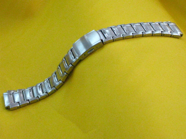 Semi-solid stainless Steel Watch Band