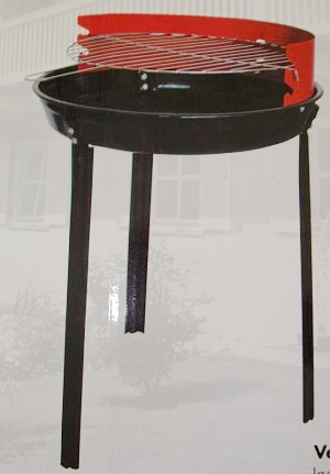 Outdoor Charcoal BBQ Grill