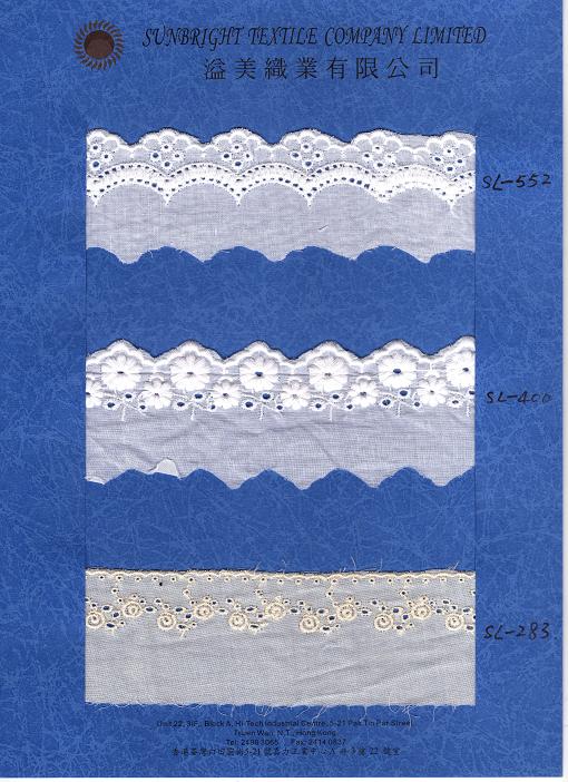 Eyelet Lace竹紗花邊