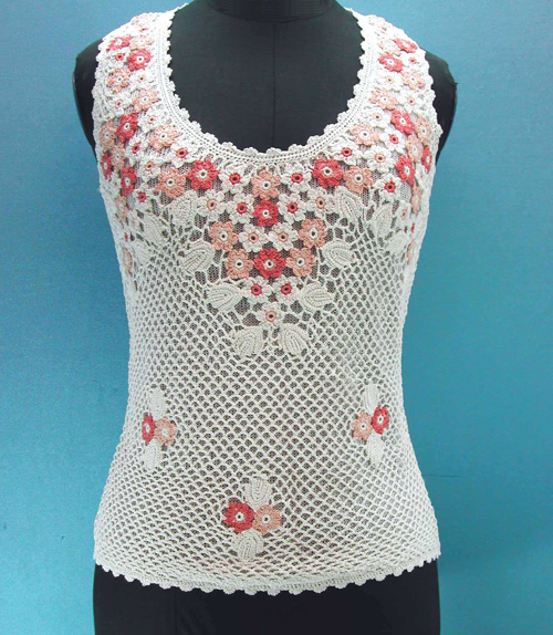 Handmade crochet blouse