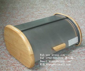 Stainless steel bread box  KT-6W004