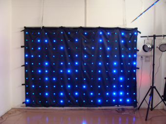 led vedio  curtain