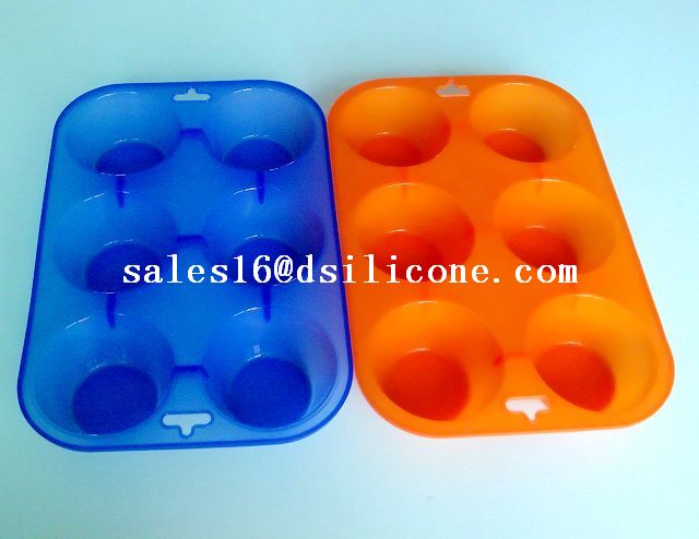 silicone muffin pan, silicone baking mold