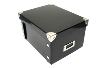 Foldable CD Box Black Color