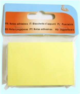 38x50 mm neon color sticky note 