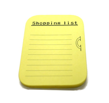 75x125 mm printed yellow sticky note(黃色印刷告示貼)