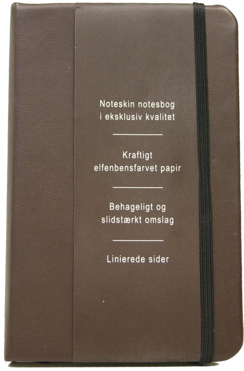 A6 lined PVC Note Book Brown(咖啡色A6間線PVC記事本)