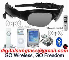 Bluetooth MP3 Sunglass MP3藍牙眼鏡