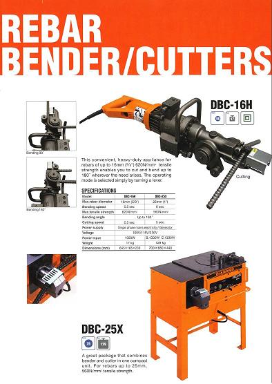 Rebar Bender / Cutters