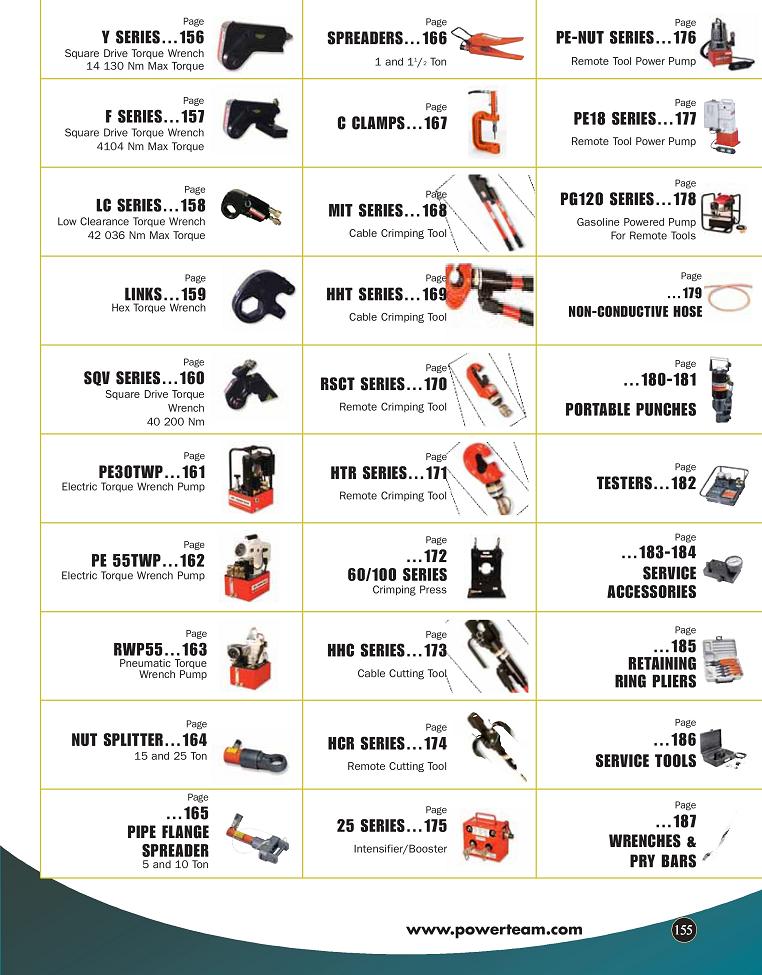 Hydraulic & Mechanical Tools -