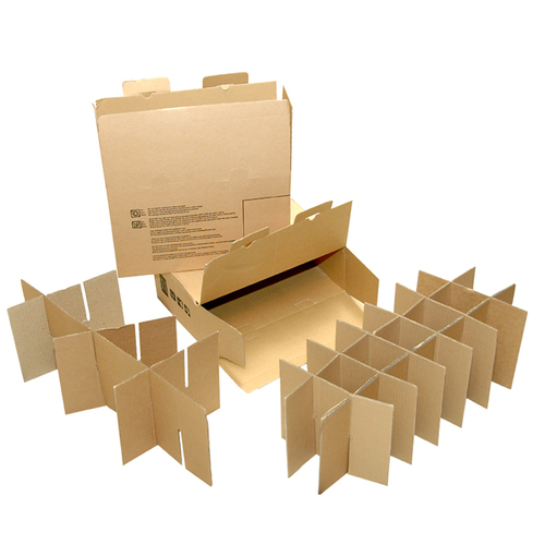 紙間隔 - Carton box with partition