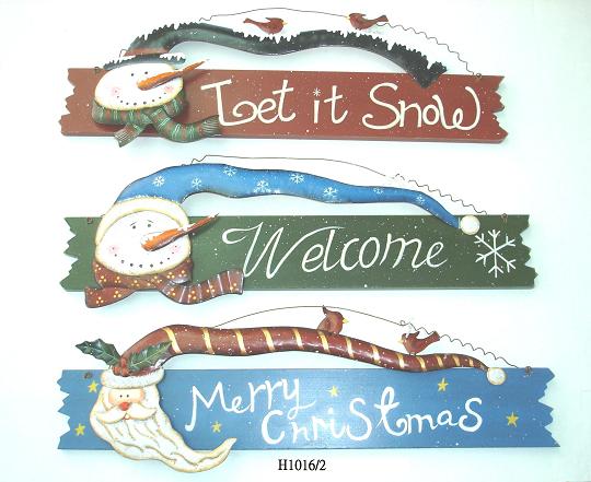 Christmas Wall Plaque