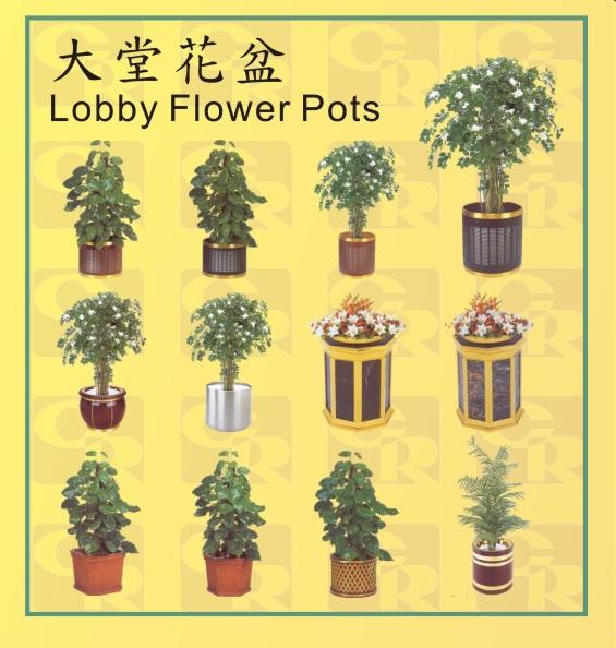 Lobby Flower Pots 