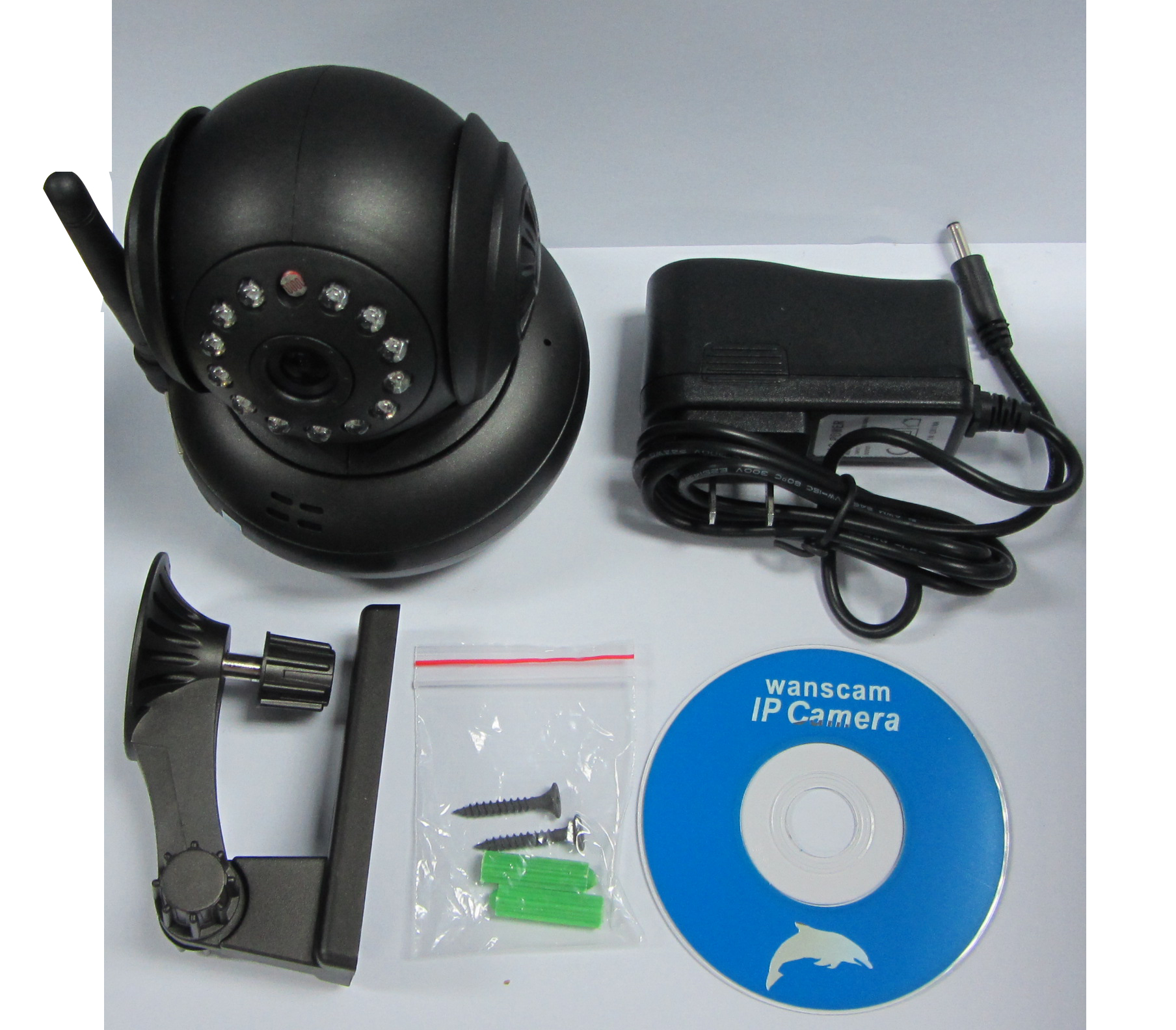 New!! 2012 Wanscam IP Wireless Camera with P2P 2 Way Audio free DDNS Indoor Camera