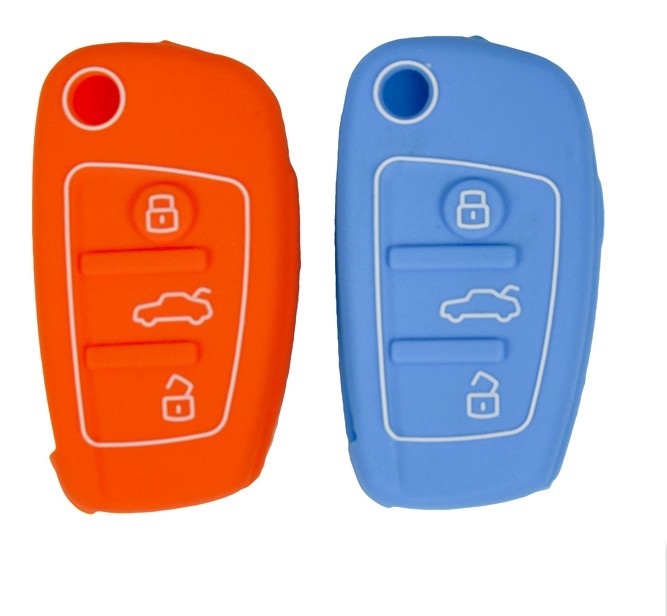 silicone car keycover