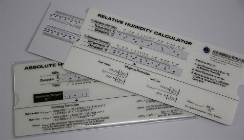 Plastic Humidity Measuring Ruler