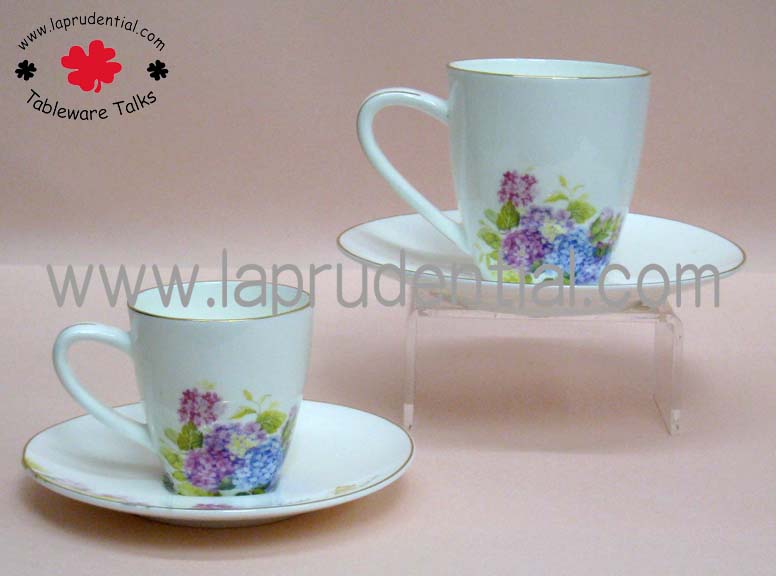 Cup and saucer