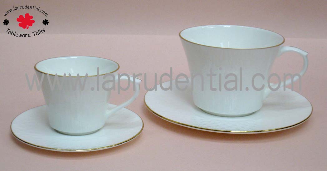 Cup and saucer