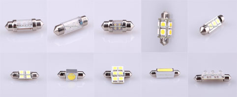 festoon car led light , festoon auto lamp , led bulbs