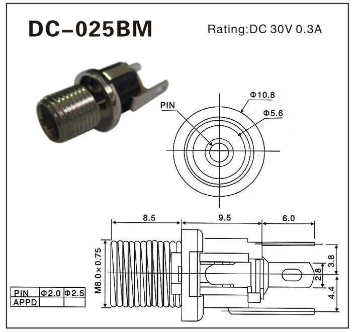 DC-025BM