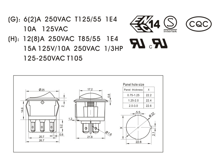 RL3-5(X)21-G-0-BK/BK-P4