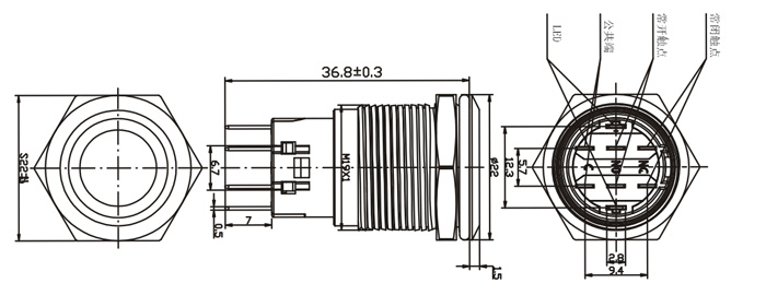 PBS-19B-G□▼/D▲▽/●