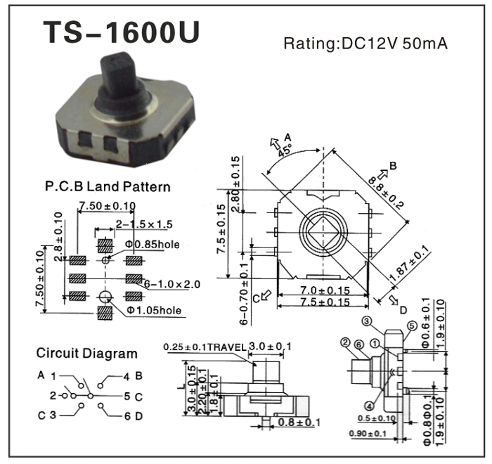 TS-1600U