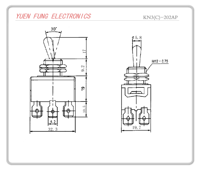 Toggle Switch (鈕子開關)