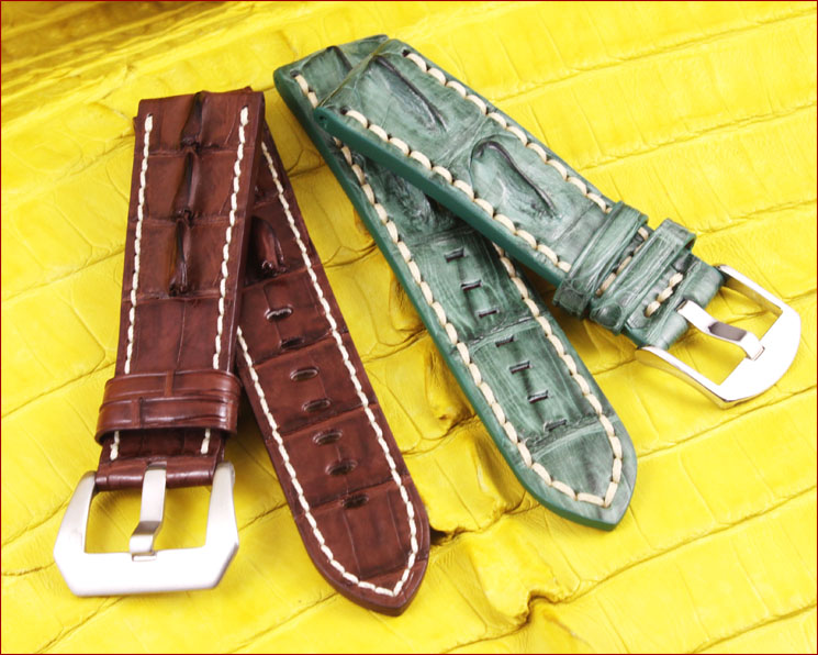 Genuine Crocodile Watch Straps