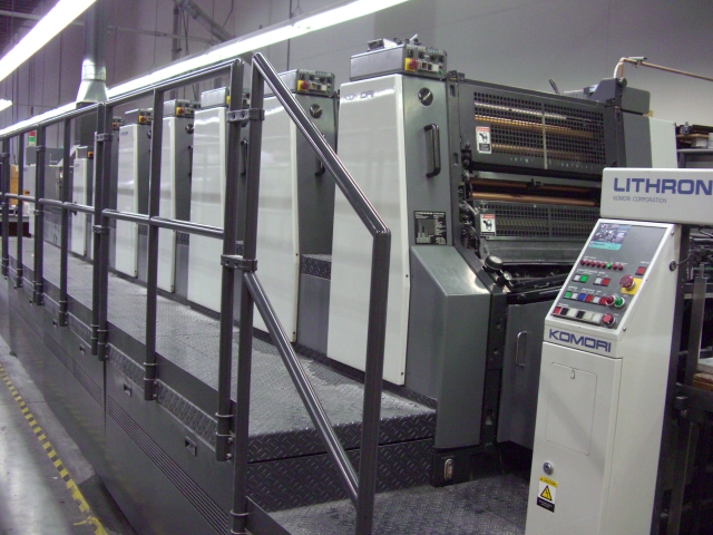  1996 Komori L628+LX  (二手印刷機)