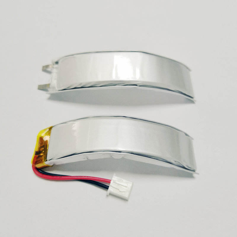 Curved Flexible Round Thin Li-polymer Battery in any Size any Shape Designed for Wearable Devices