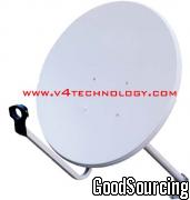 Ku Band Offset 75cm Satellite Dish Antenna