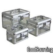 Transparent Cosmetic Case Set