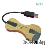 Mini Violin-Shaped USB Hub