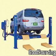 KT-522 Car Lift with Hydraulic Two-Level Jack and Electric Actuated Safety Lock