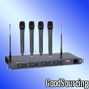 JU-3368 UHF Wireless Microphone System with Frequency Response of 40-16kHz