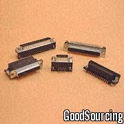 103A/205A/206A/209A Standard Type- High Density D-Sub Connectors in PCB Right Angle Series