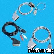 A/V Cable Assemblies-4 Video Game Cable Assemblies Designed for Sony Playstation Consoles