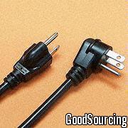 KE-02/08 250V Standard Power Supply Cord with UL and CSA Approvals