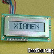 GDM 0801A 8 x 1 Line LCD Module with 61 x 15.8mm Viewing Area