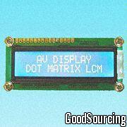 HY-1602F 16 x 2 Backlighted Type LCM with 10.0mm Thickness